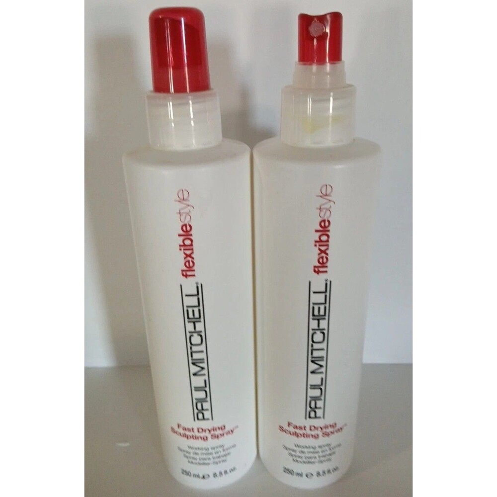 Set Of 2 Paul Mitchell Flexible Style Fast Drying Sculpting Spray 8.5 oz NEW